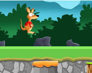 Jumpy kangaroo táncos HTML5 játék