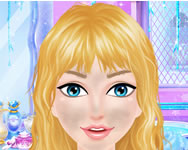 Princess salon frozen party játékok ingyen