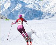 Slalom ski sport jtk tncos HTML5 jtk
